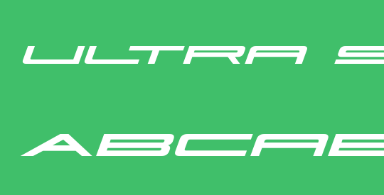 Ultra 911 Expanded Italic