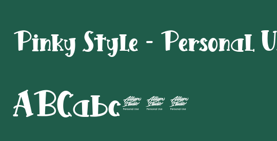 Pinky Style - Personal Use