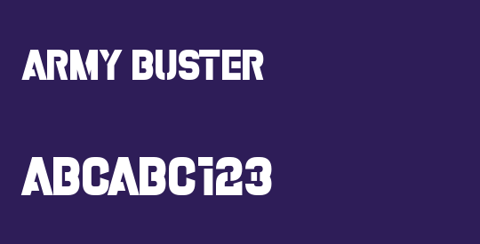 Army Buster