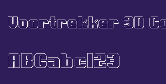 Voortrekker 3D Condensed