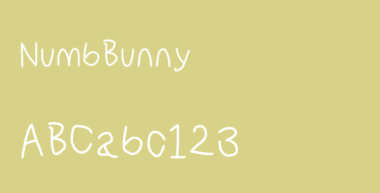 NumbBunny