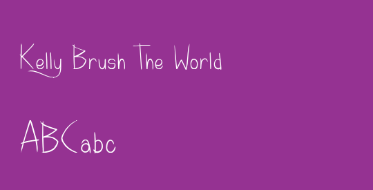 Kelly Brush The World