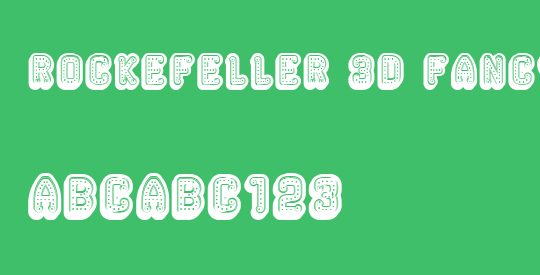 Rockefeller 3D Fancy