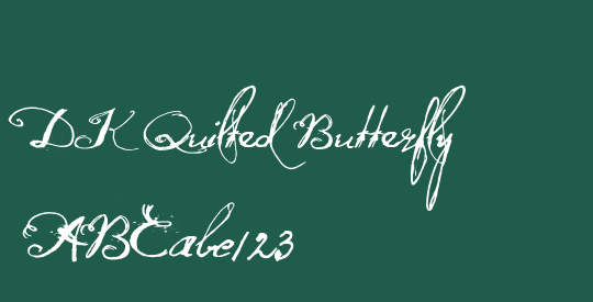 DK Quilted Butterfly