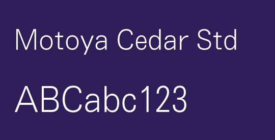 Motoya Cedar Std
