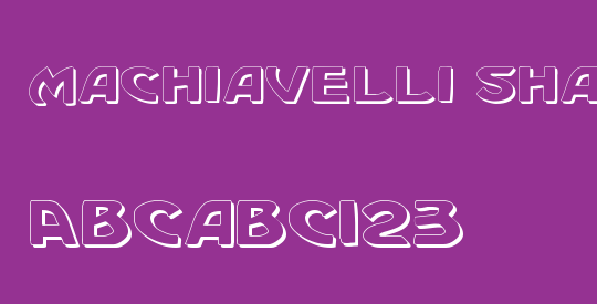 Machiavelli Shadow