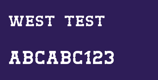 West Test