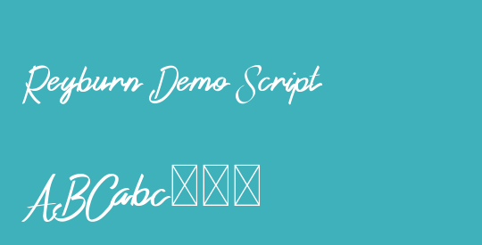 Reyburn Demo Script