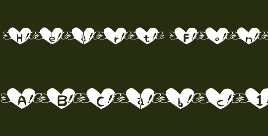 Heart Font