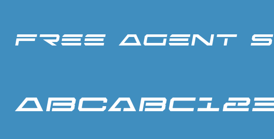 Free Agent Semi-Italic