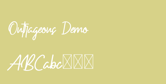 Outrageous Demo