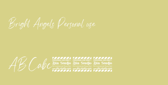 Bright Angels Personal use