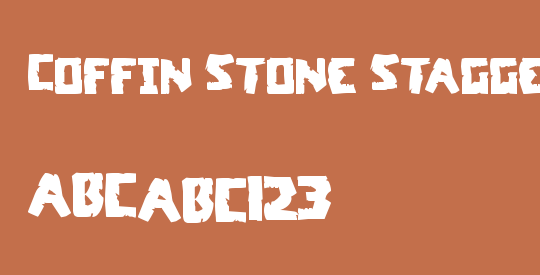 Coffin Stone Staggered