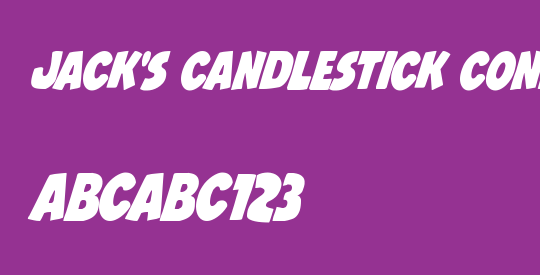 Jack's Candlestick Condensed