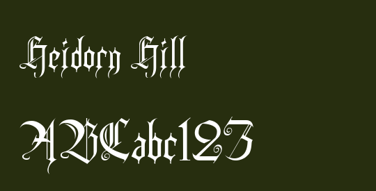 Heidorn Hill