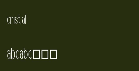 Cristal