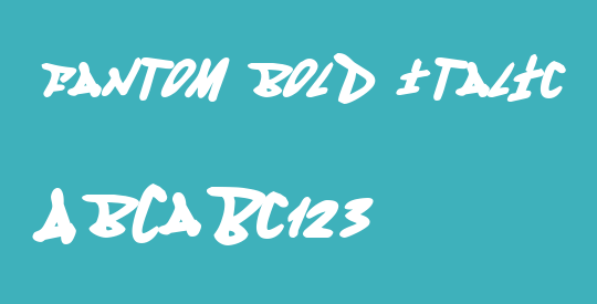 Fantom Bold Italic