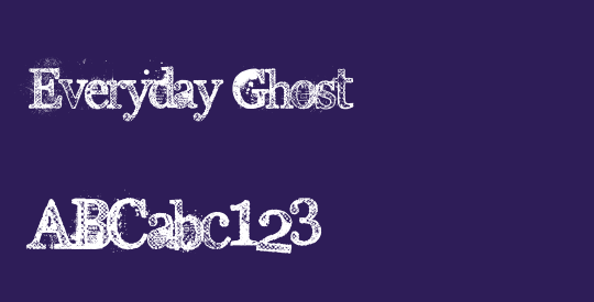 Everyday Ghost