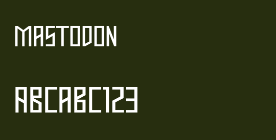 Mastodon