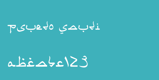 Psuedo Saudi