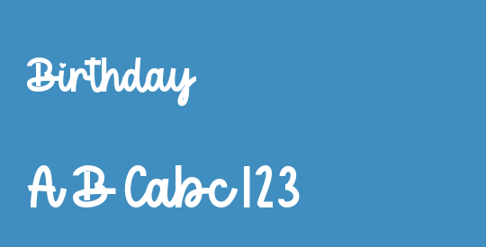 Birthday
