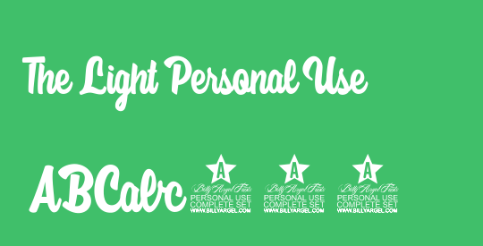 The Light Personal Use