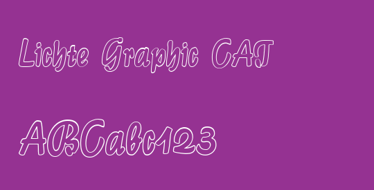 Lichte Graphic CAT