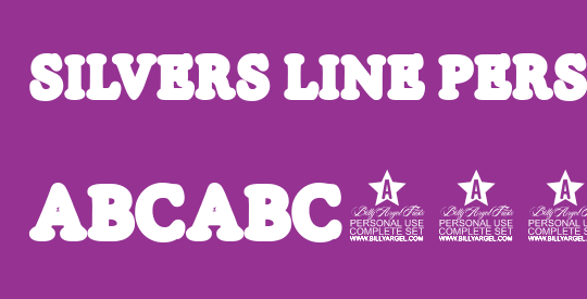 SILVERS LINE PERSONAL USE