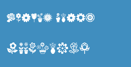 Flower Icons