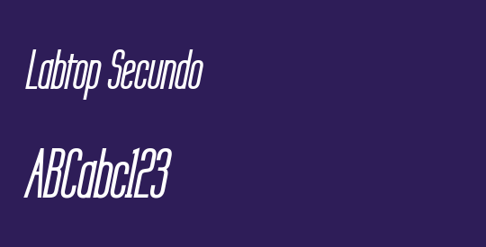 Labtop Secundo