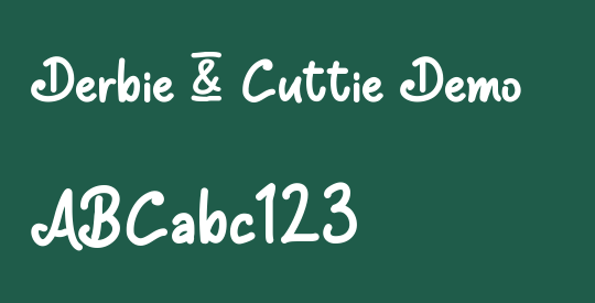 Derbie & Cuttie Demo