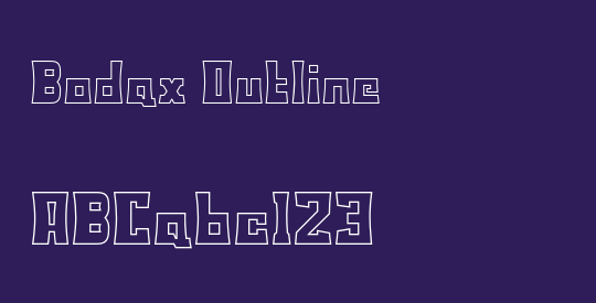 Bodax Outline