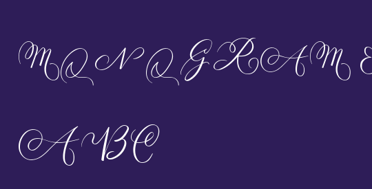 MONOGRAM E