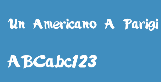 Un Americano A Parigi