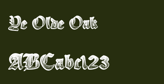 Ye Olde Oak