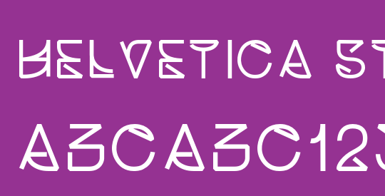 Helvetica Struggle 