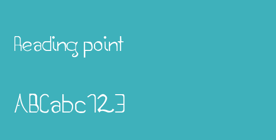 Reading point