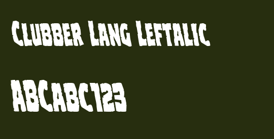 Clubber Lang Leftalic