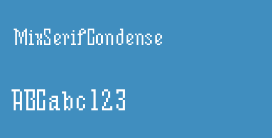MixSerifCondense