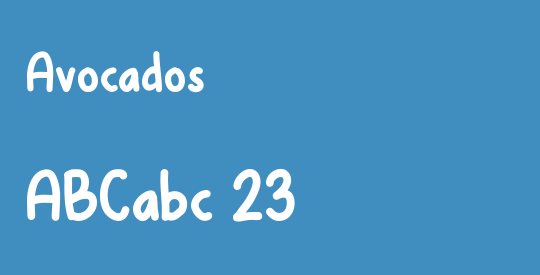 Avocados