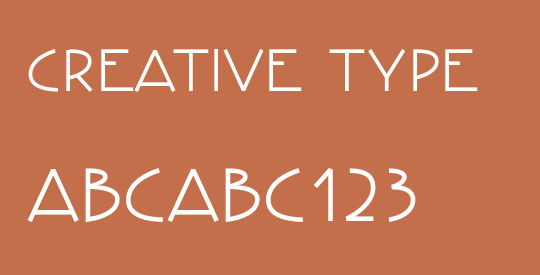 Creative Type