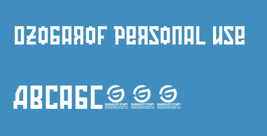 Ozobarof Personal Use