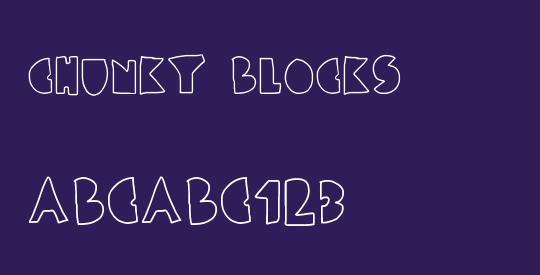 chunky blocks 