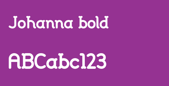 Johanna bold