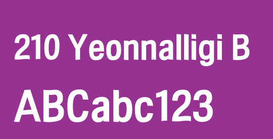 210 Yeonnalligi B