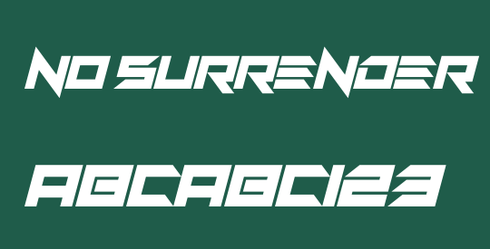 No Surrender