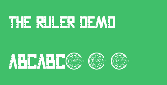 The Ruler Demo