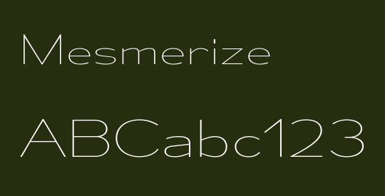Mesmerize