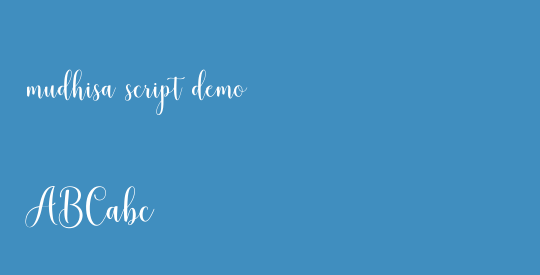 mudhisa script demo