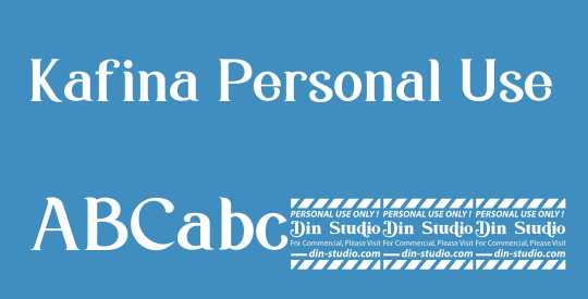 Kafina Personal Use